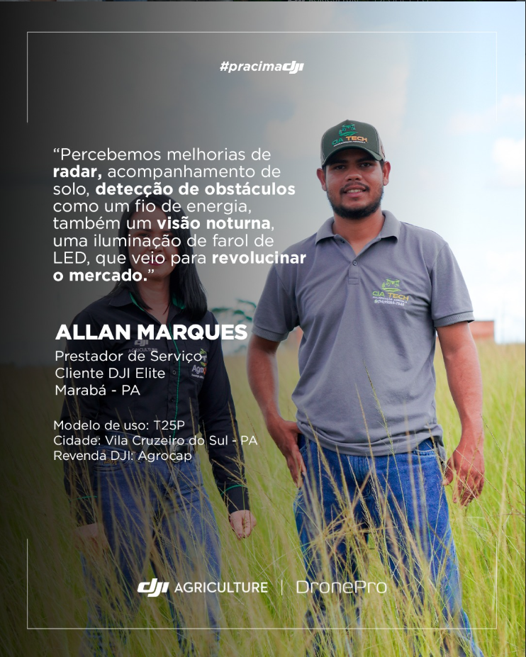 Depoimento de Allan Marques, engenheiro agrônomo